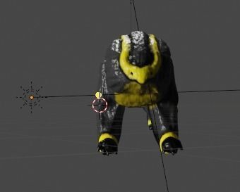 Salamander Dragon 3D model_2