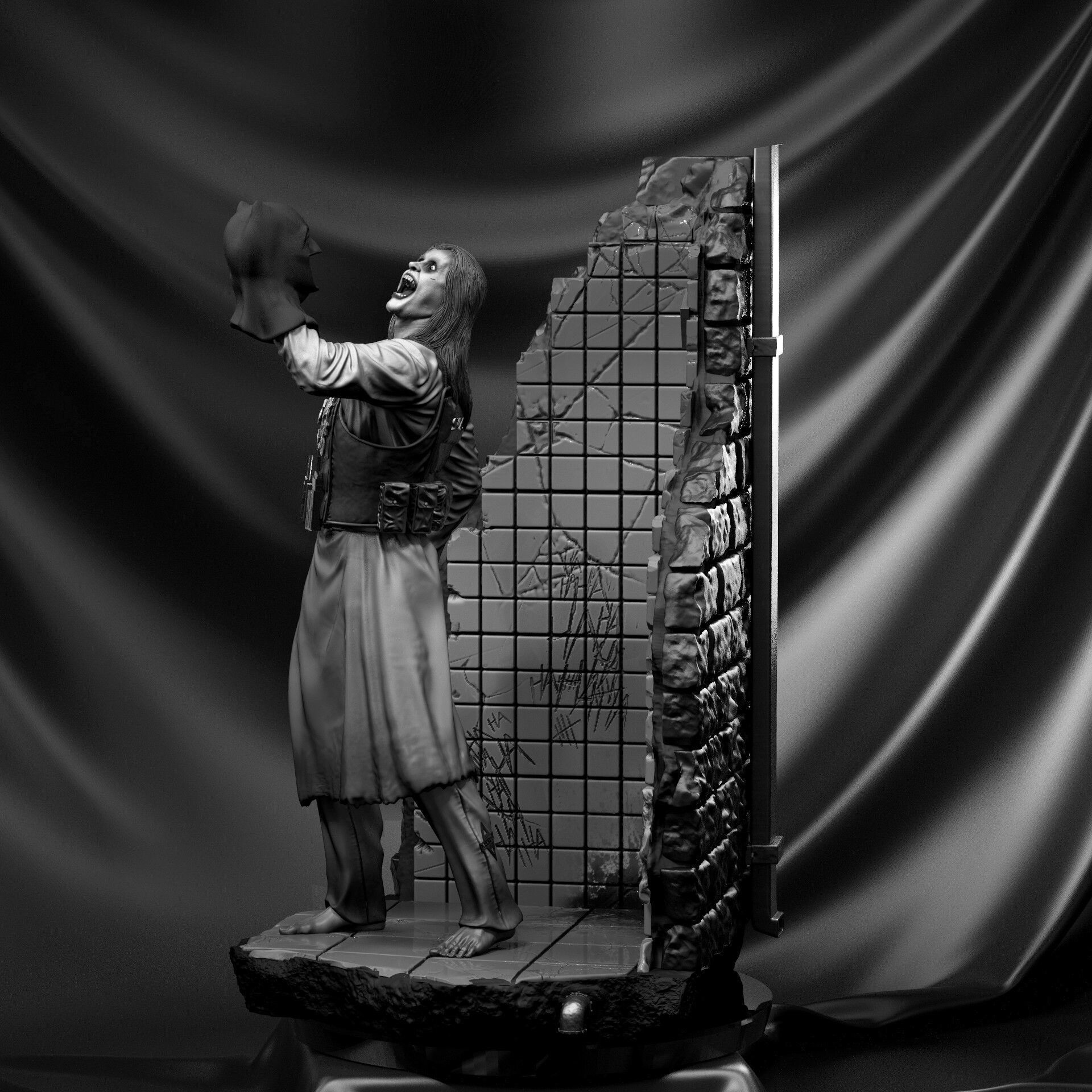 Justice League Joker 3D print model_10