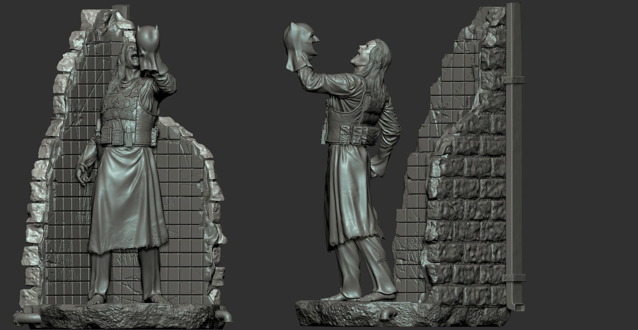 Justice League Joker 3D print model_16