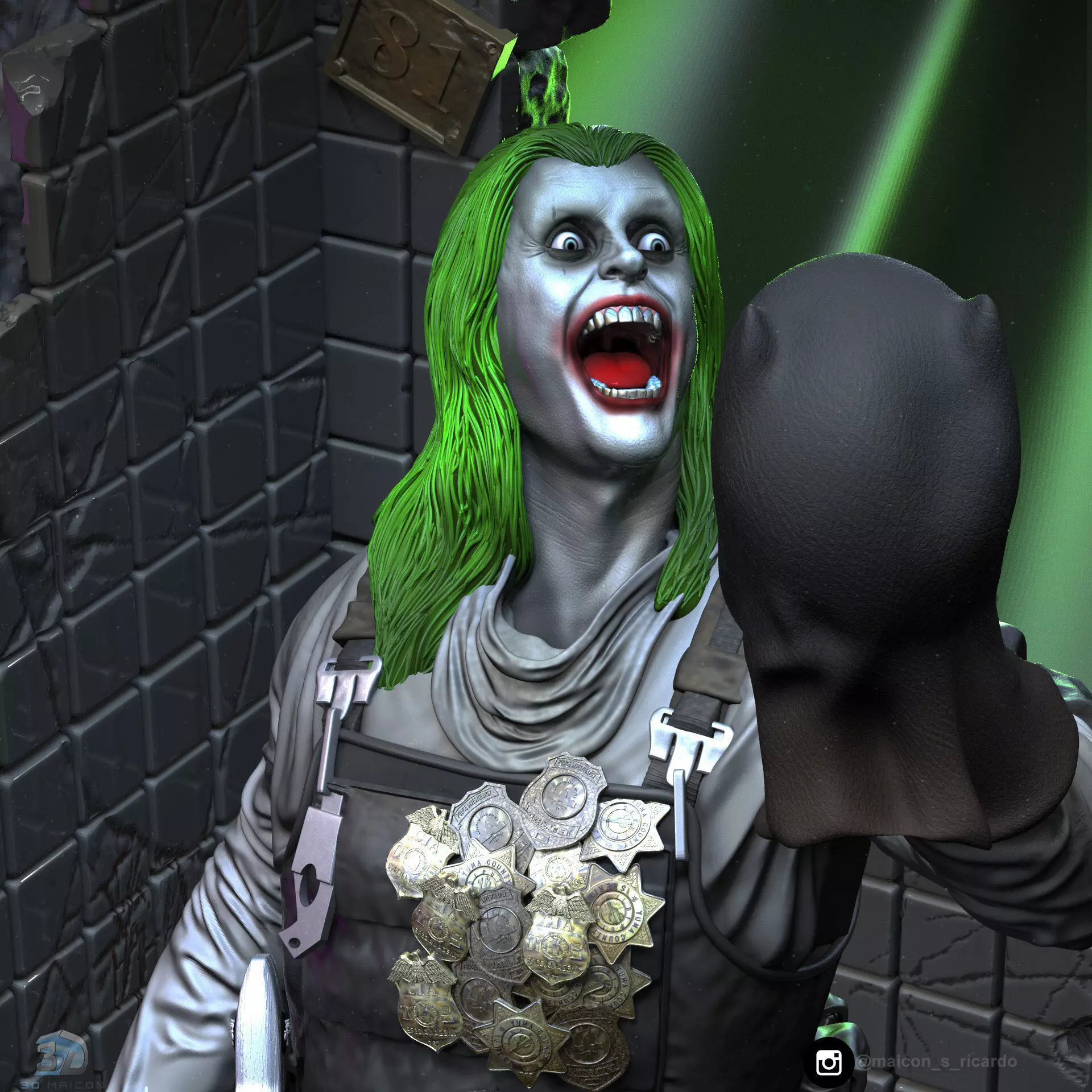 Justice League Joker 3D print model_0