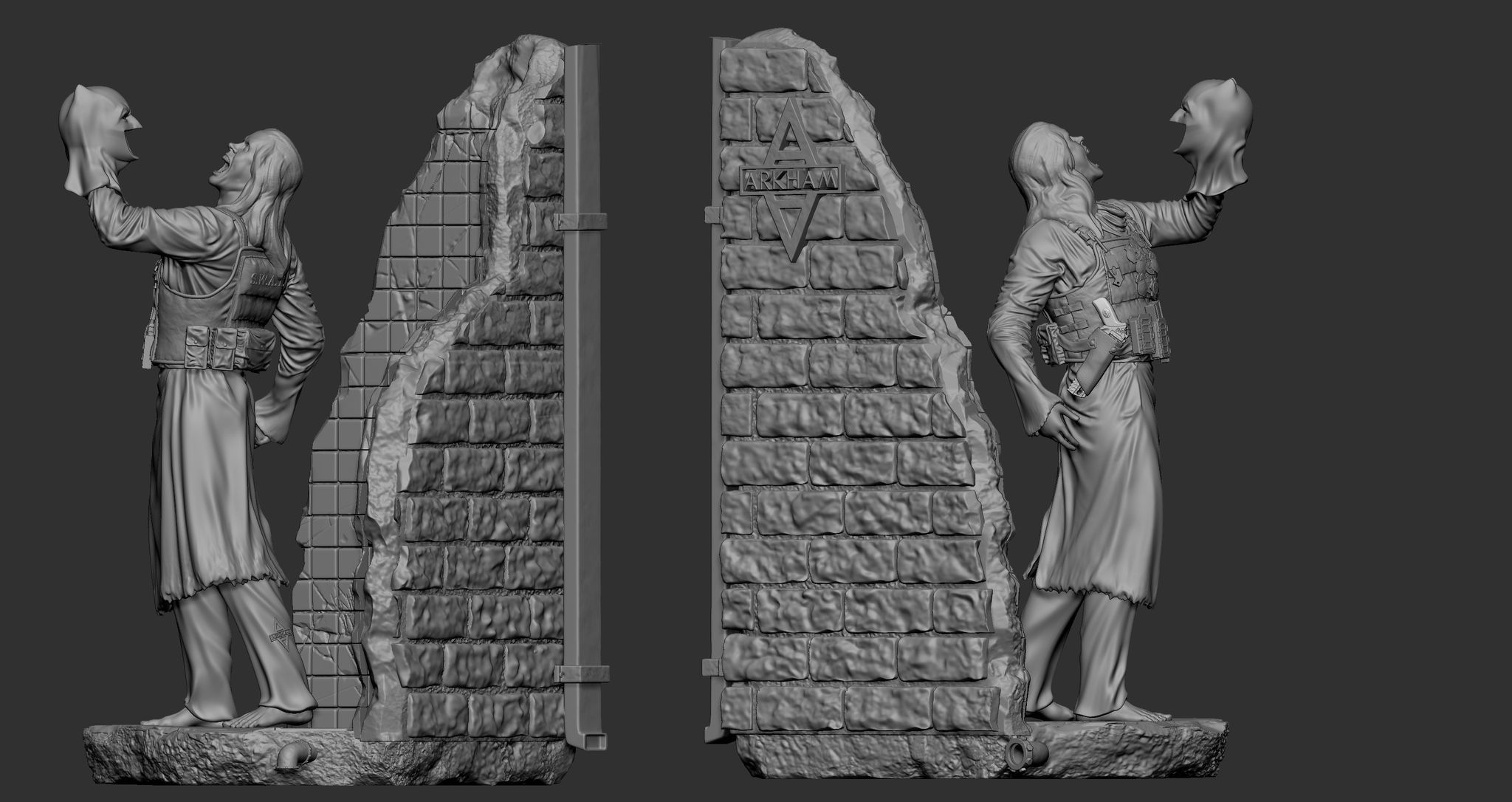 Justice League Joker 3D print model_14