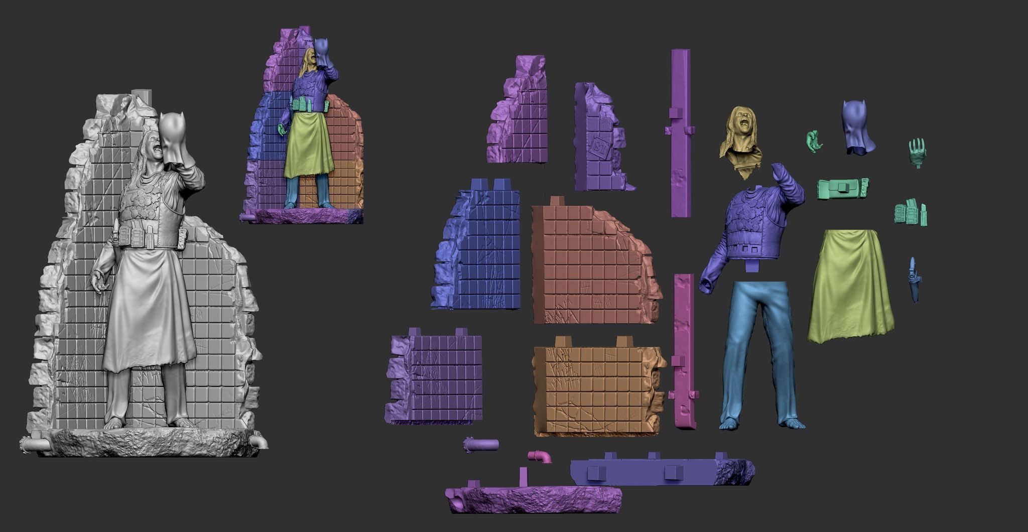 Justice League Joker 3D print model_5