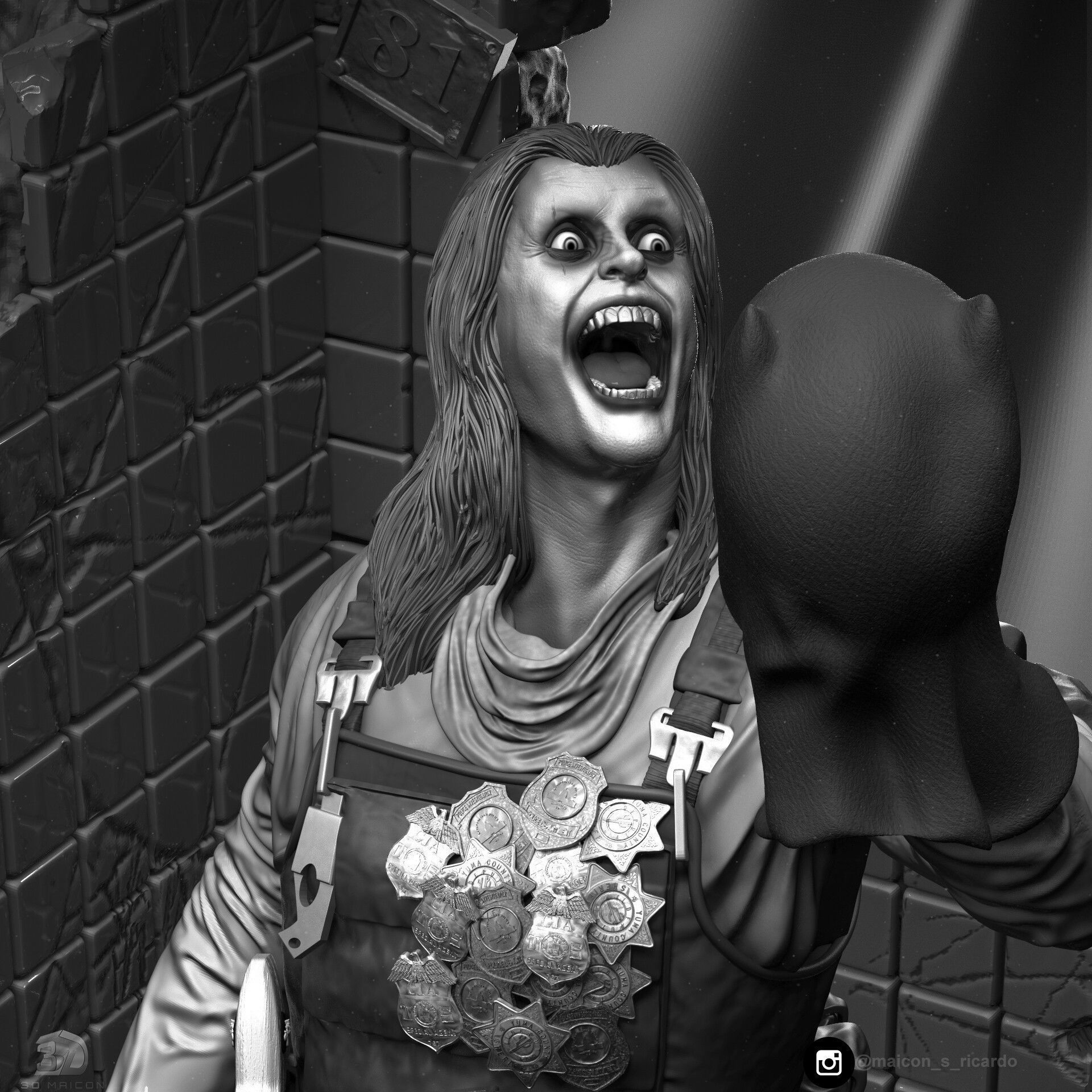 Justice League Joker 3D print model_6