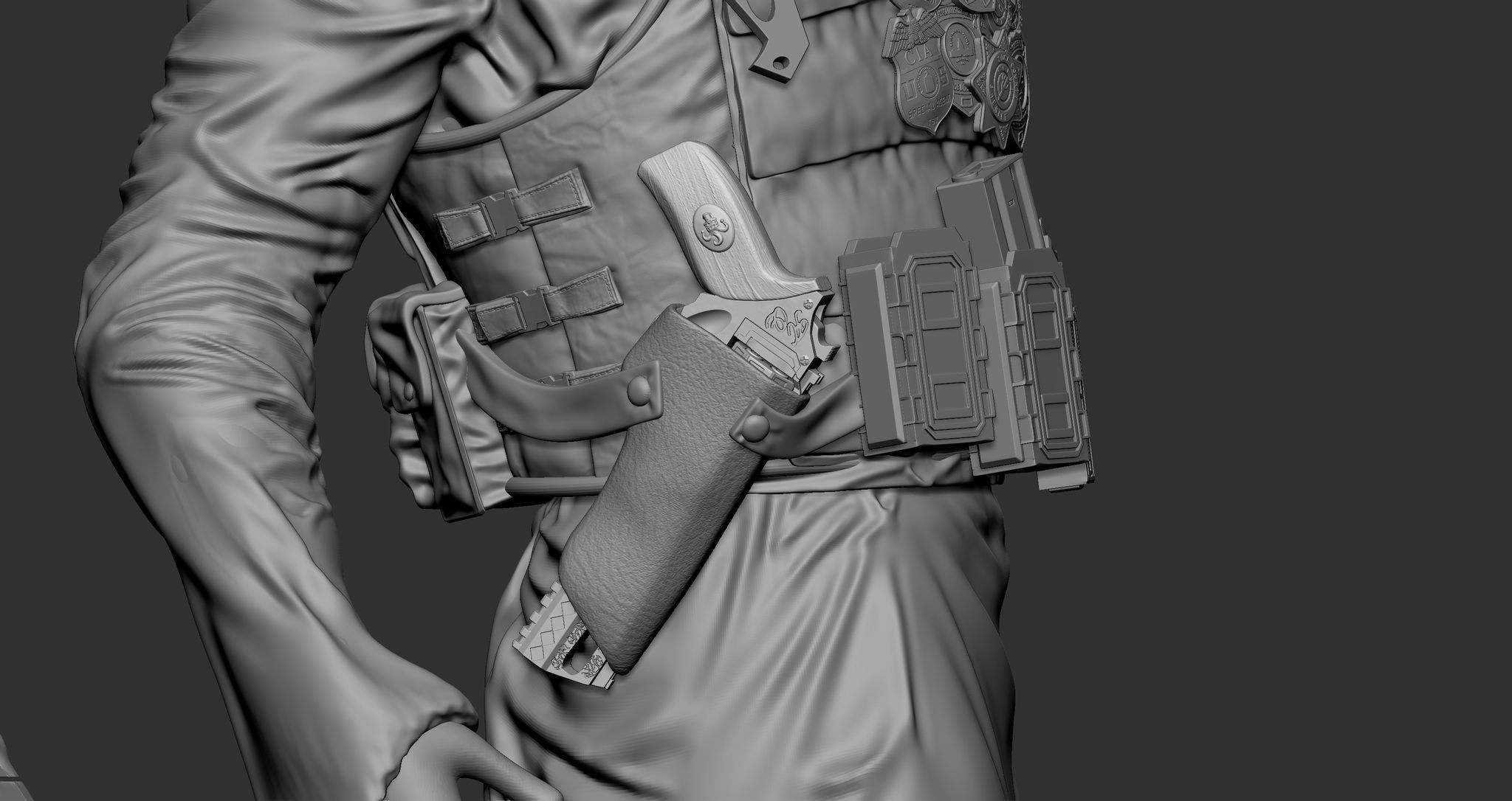 Justice League Joker 3D print model_15