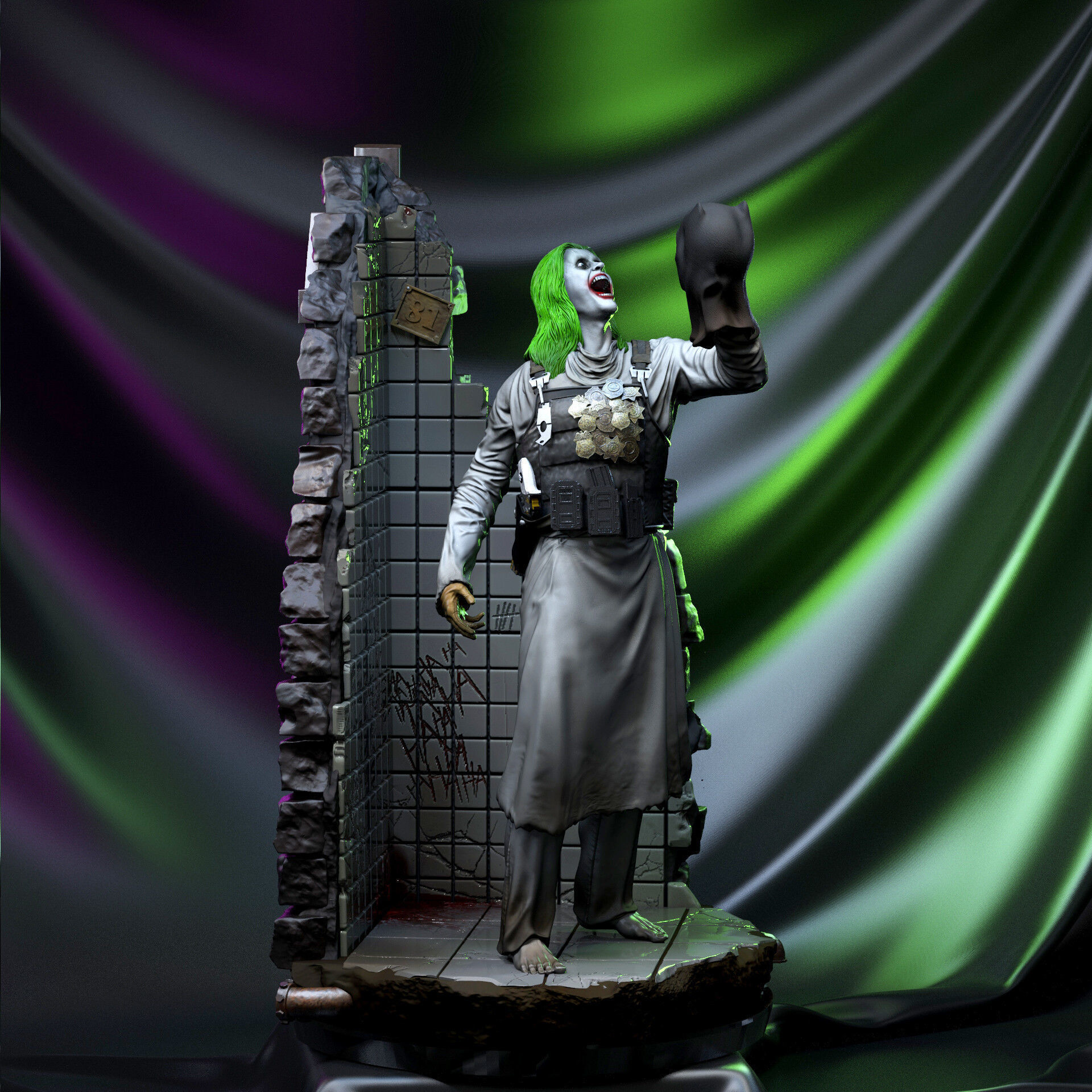 Justice League Joker 3D print model_2