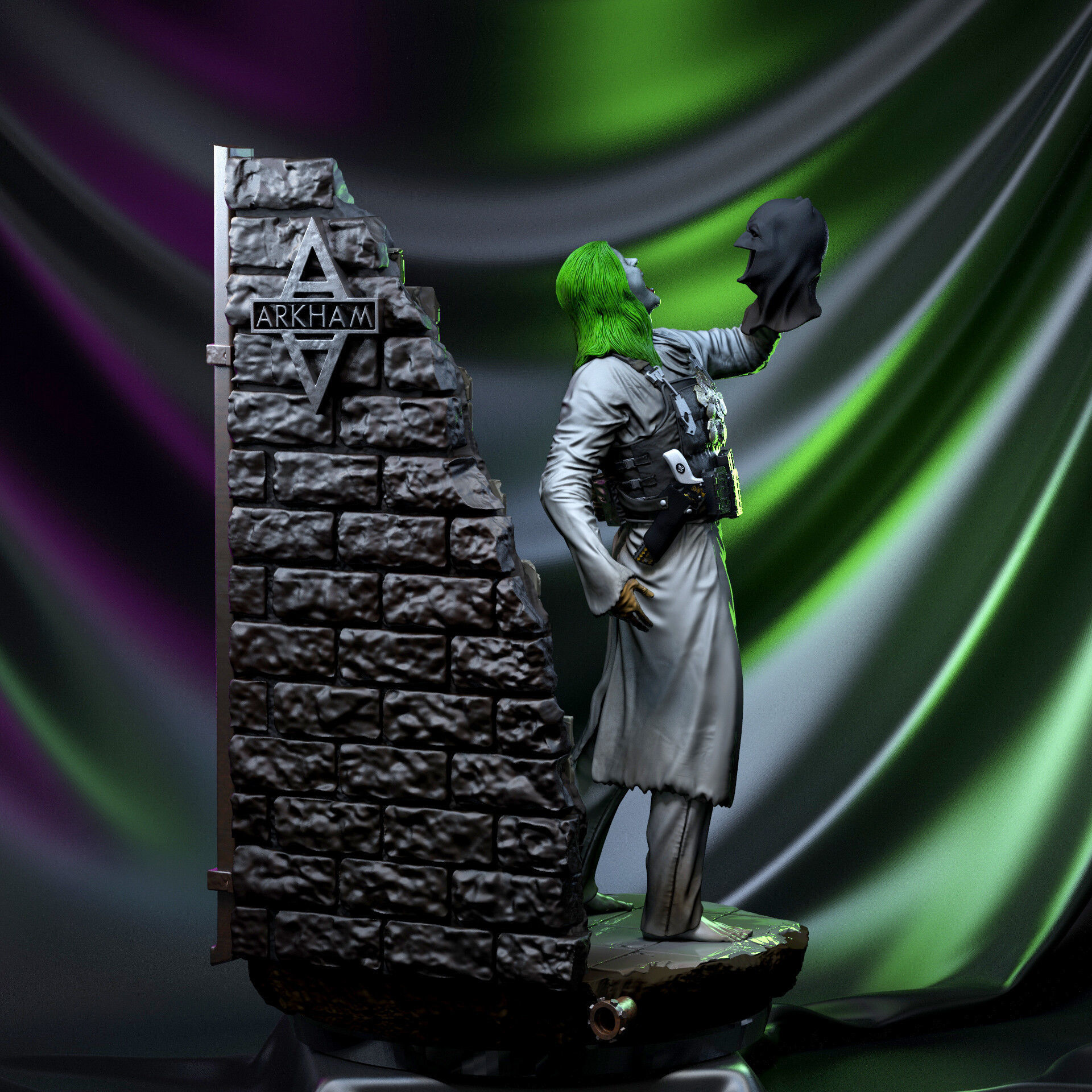 Justice League Joker 3D print model_3