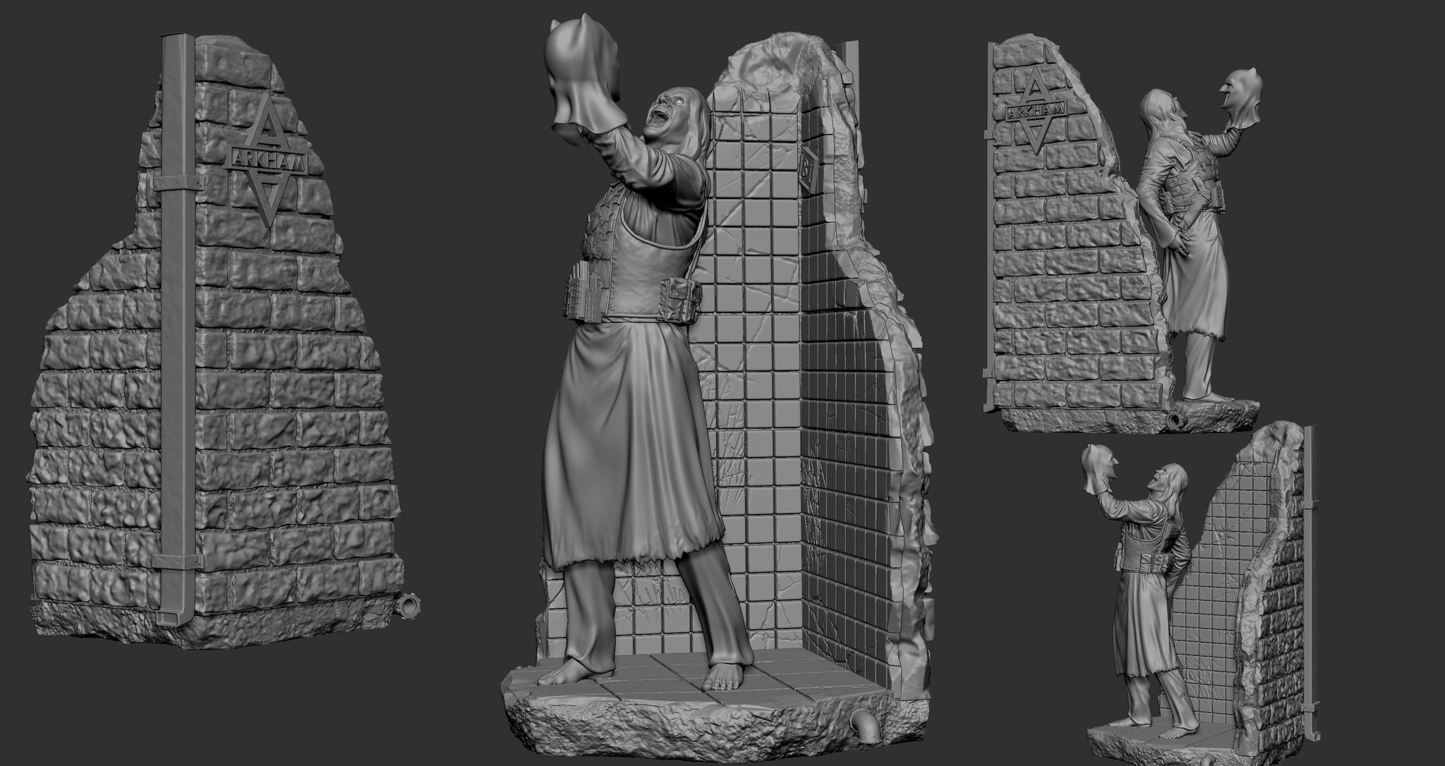 Justice League Joker 3D print model_13