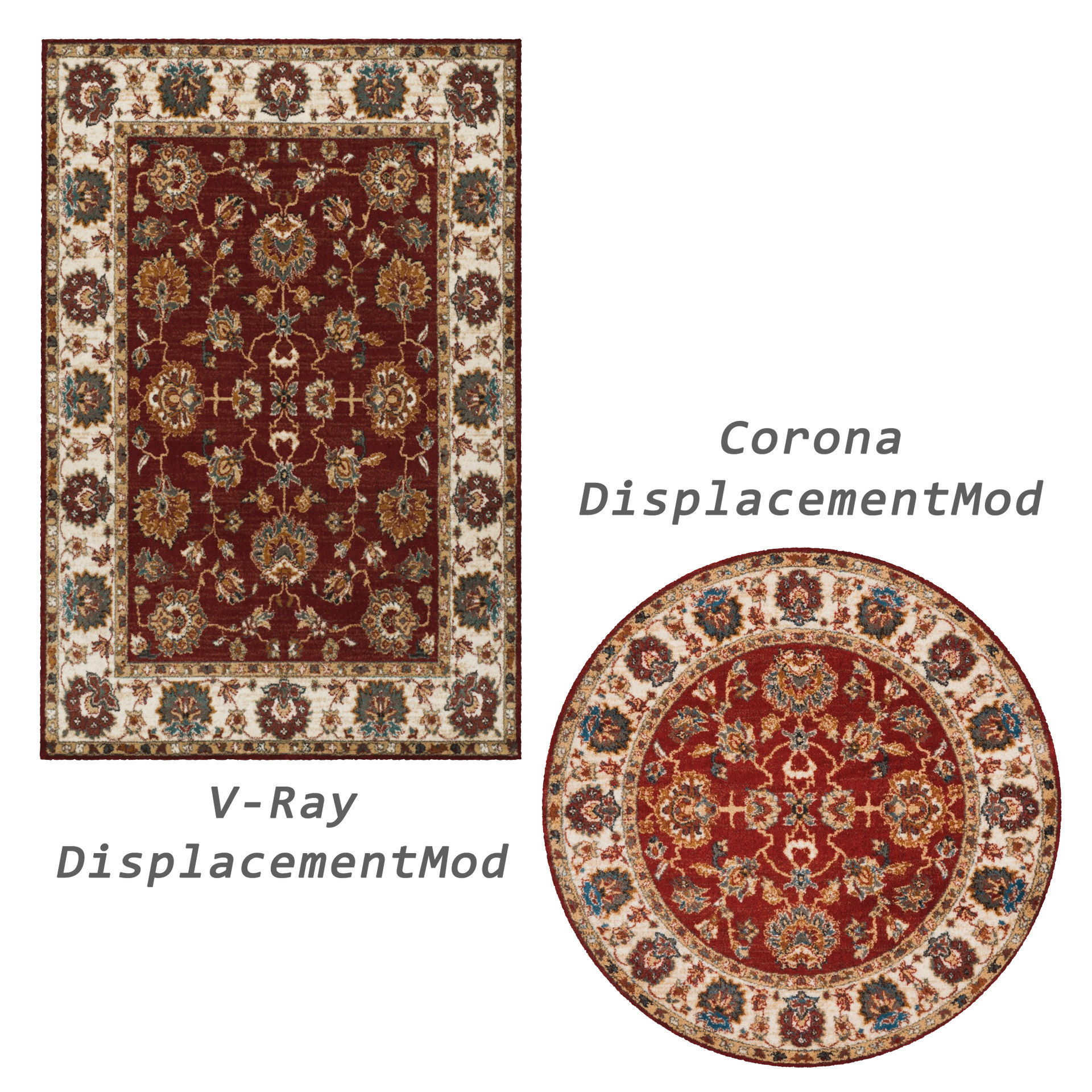 Rugs No 623 Low-poly 3D model_2