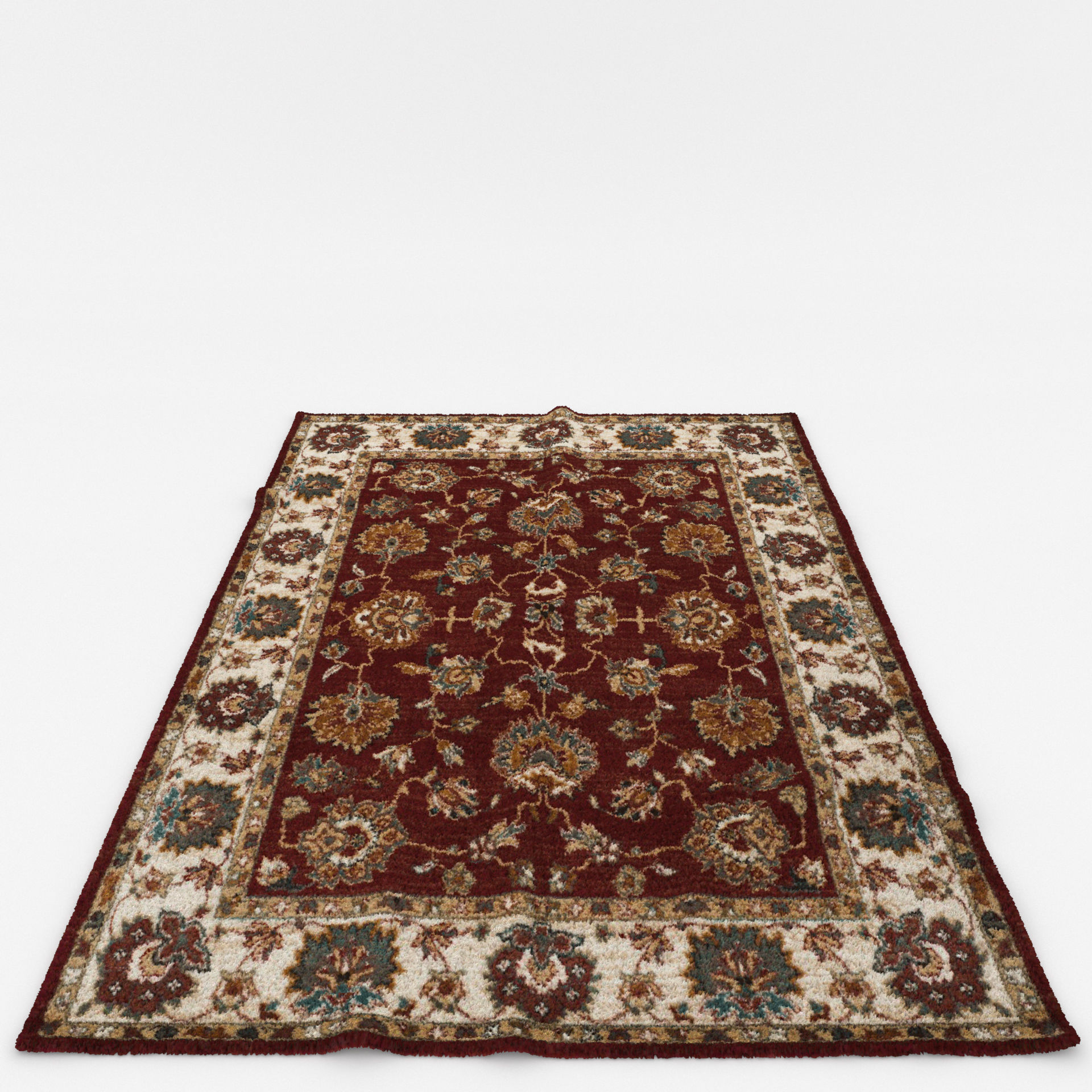 Rugs No 623 Low-poly 3D model_7