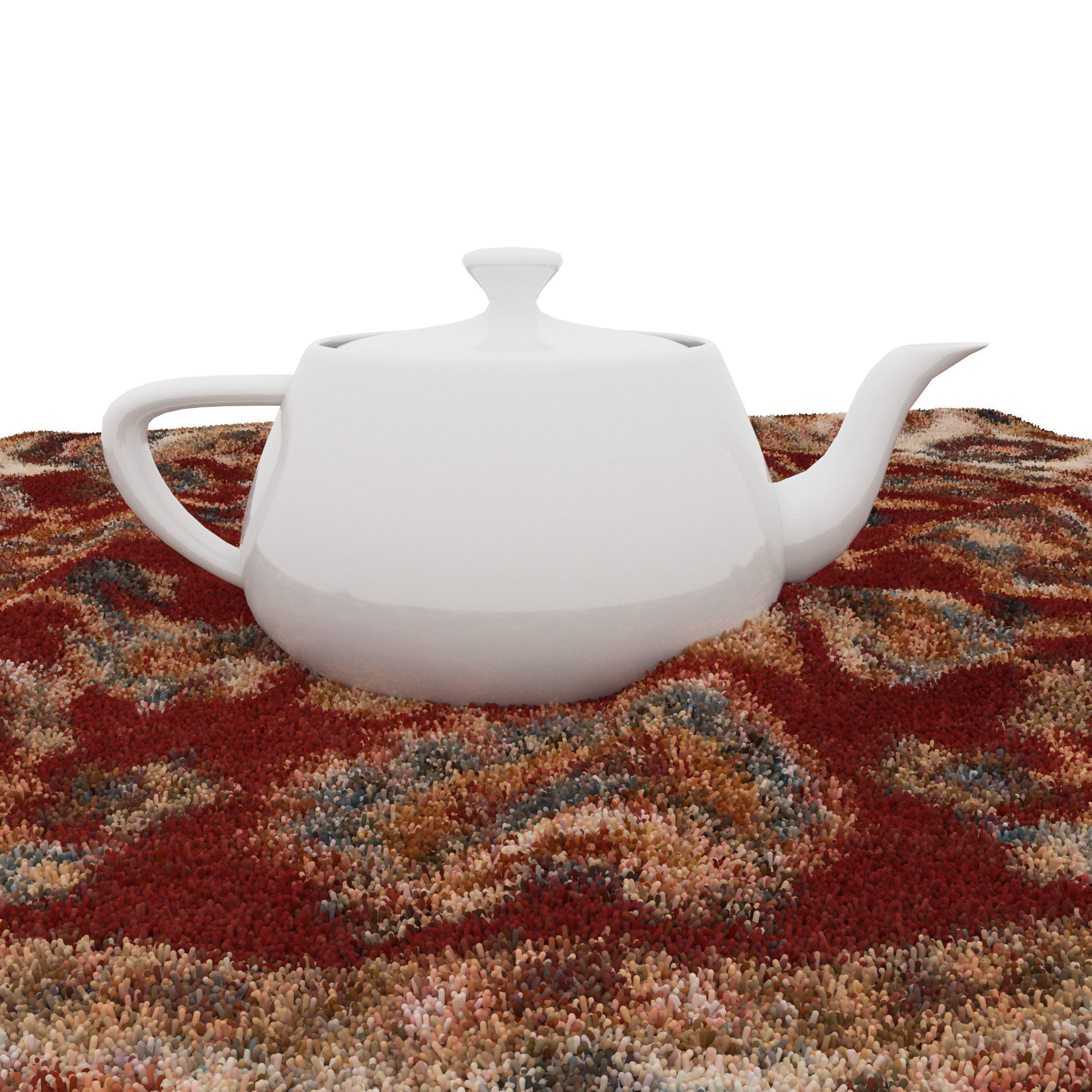 Rugs No 623 Low-poly 3D model_6