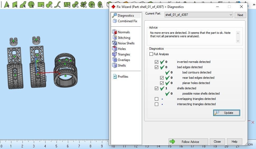 ring earring set  3D print model_19