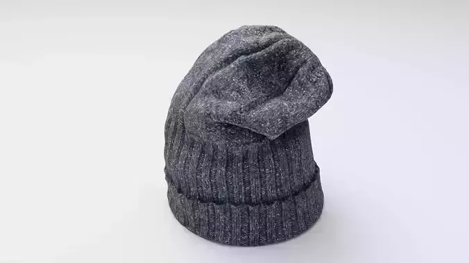 Knit cap or woven hat winter autumn season