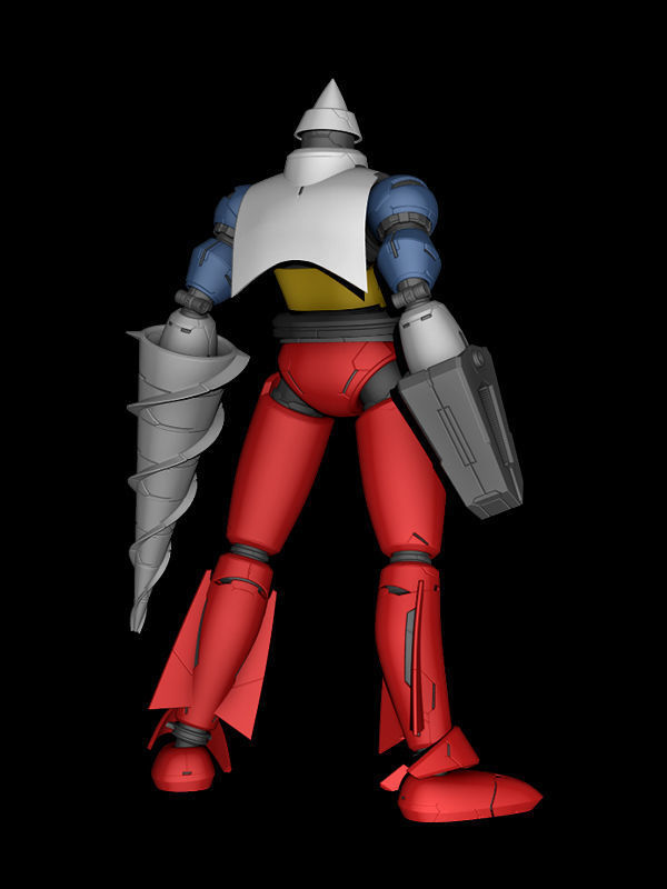 Getter-2 3D print model_1