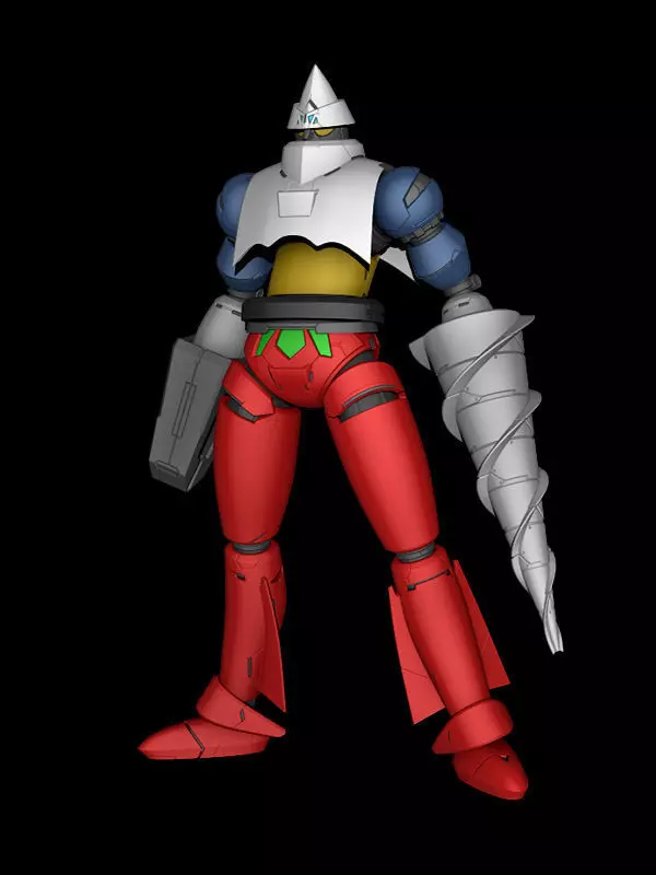 Getter-2 3D print model_0