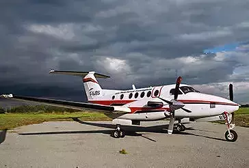 Beechcraft King Air B-200  3D model