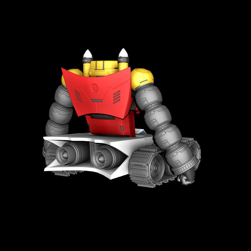 Getter-3 3D print model_1