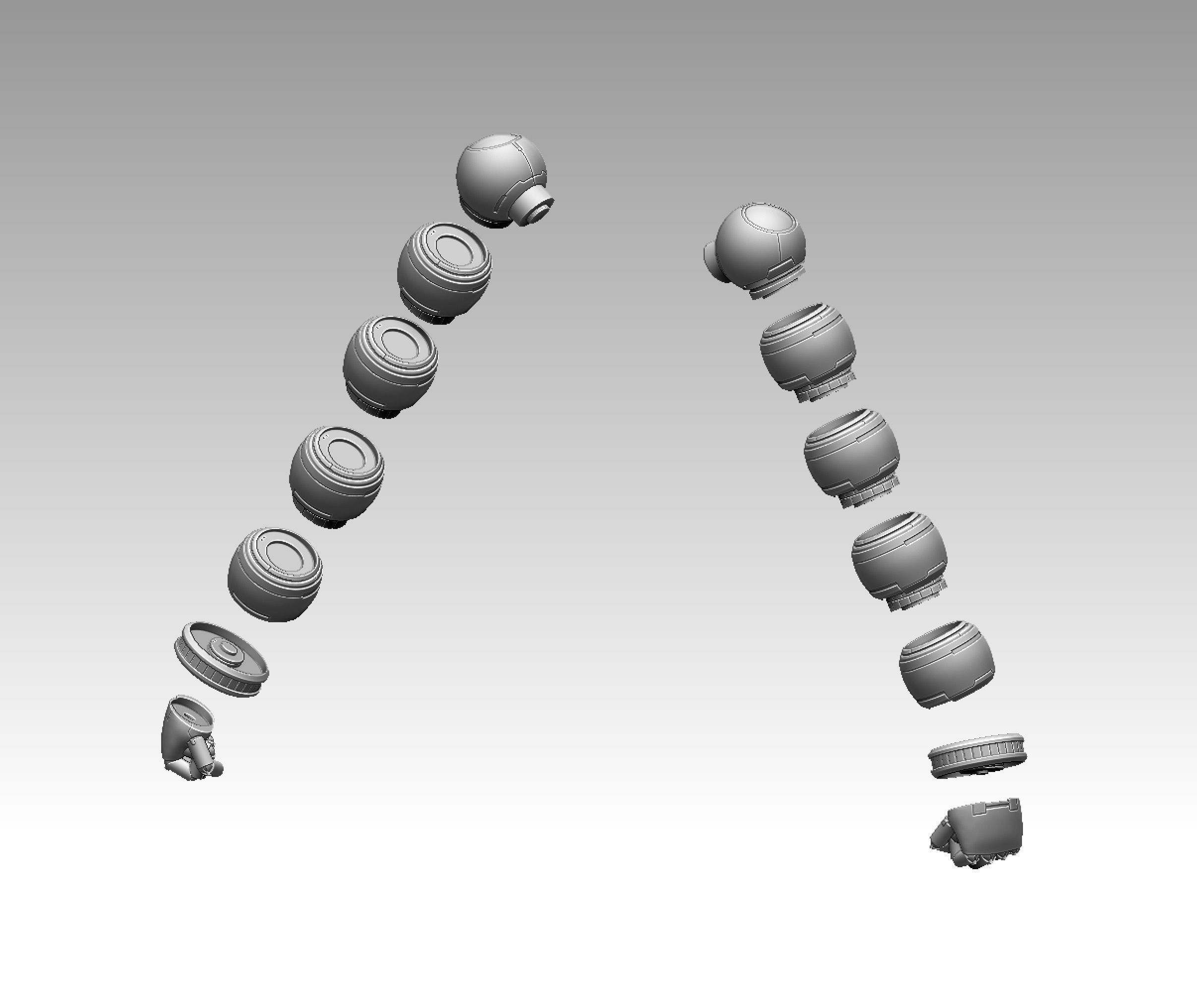 Getter-3 3D print model_5