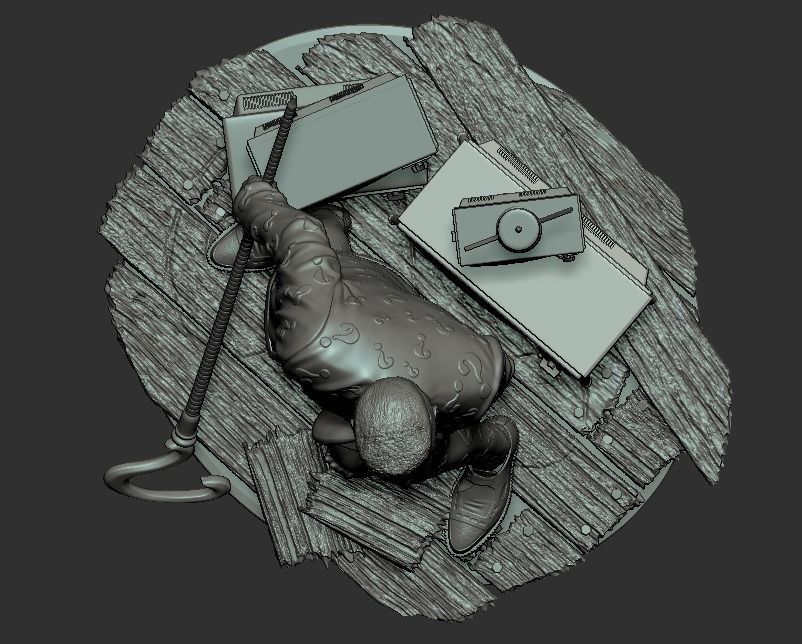 The Riddler Batman Forever 3D print model_11