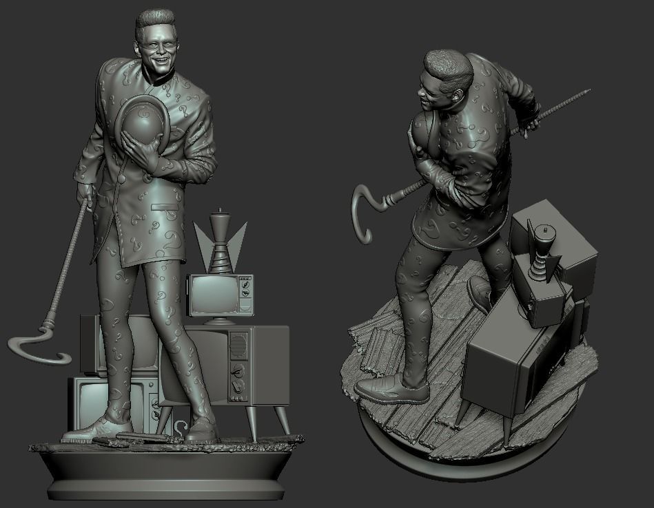 The Riddler Batman Forever 3D print model_10
