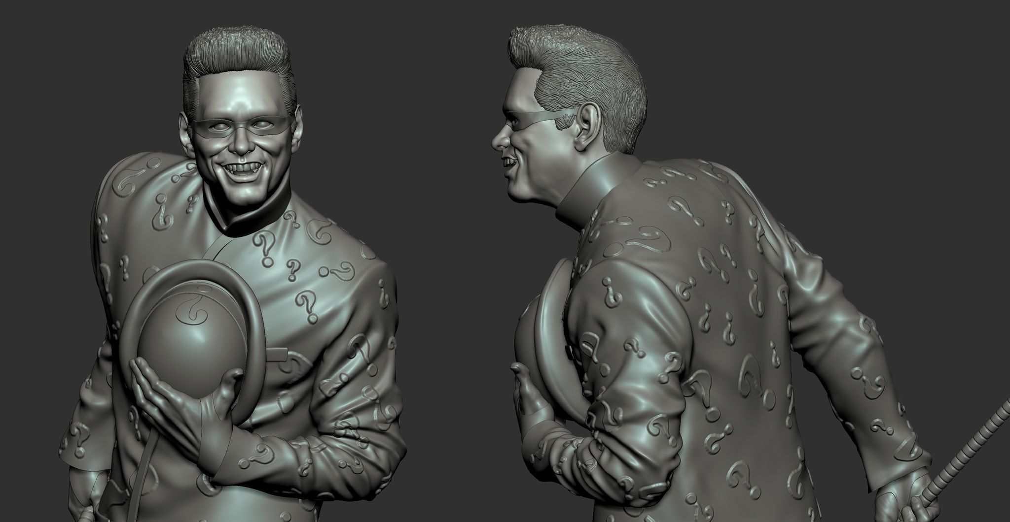 The Riddler Batman Forever 3D print model_9