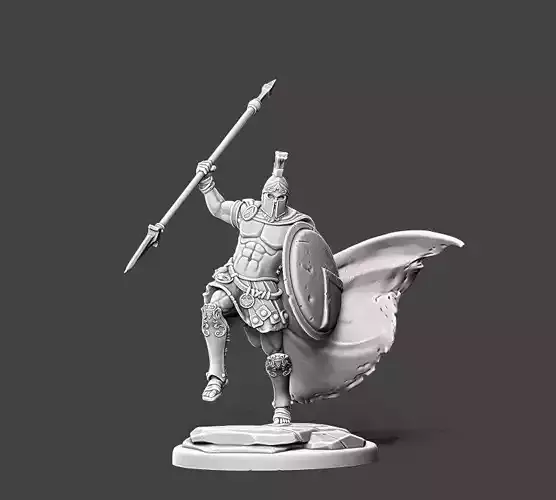 spartan vanguard III - 35mm scale