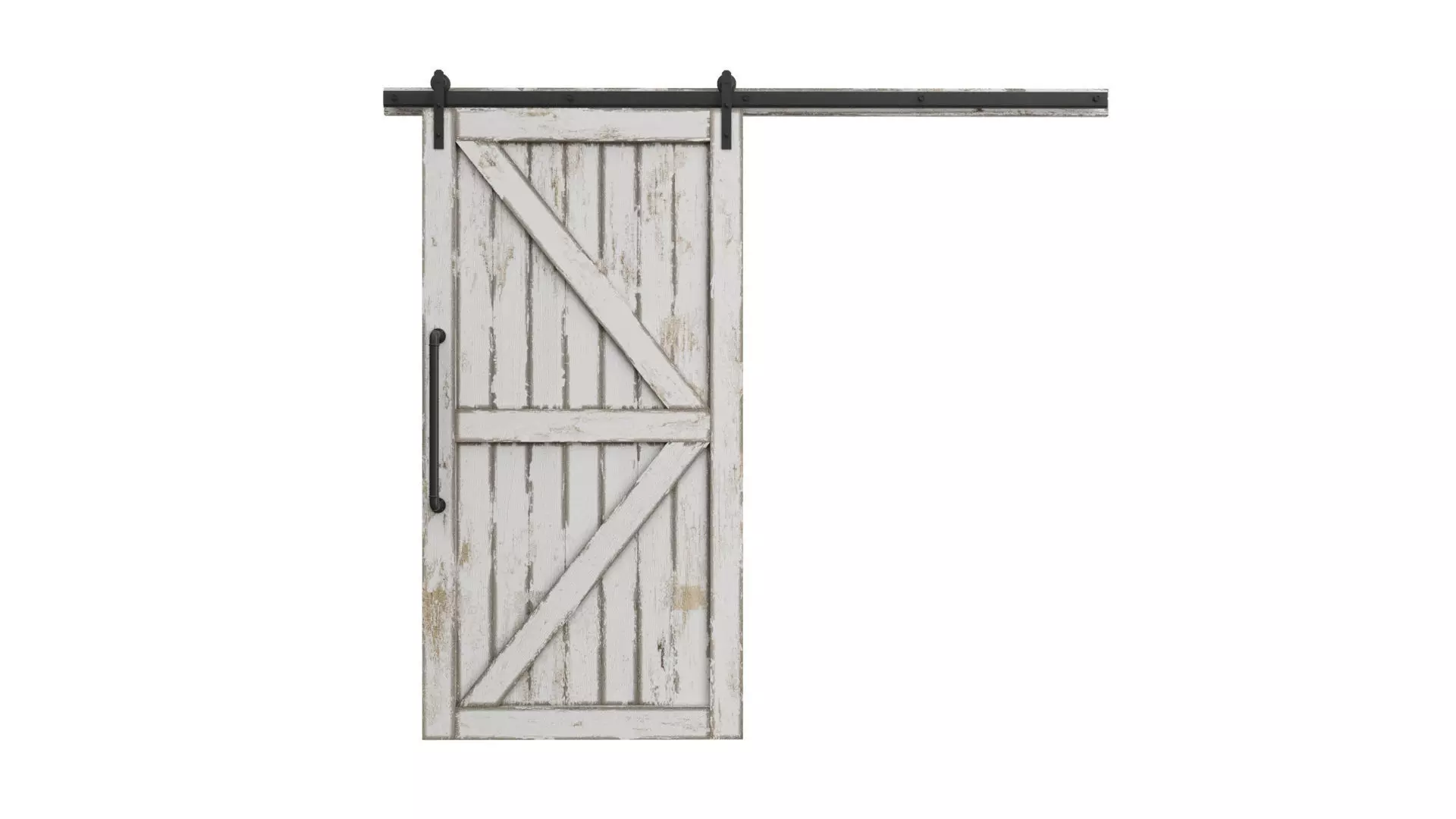 Doors Brothers Barn door  2 3D model_0