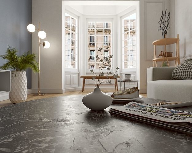 Nice Little Living Room No1 3D model 7