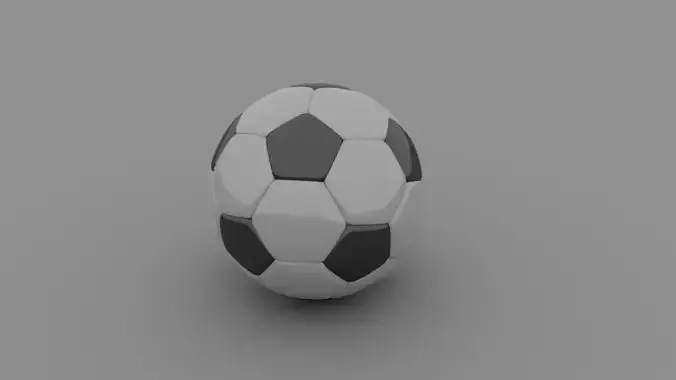 Free 3D Football model