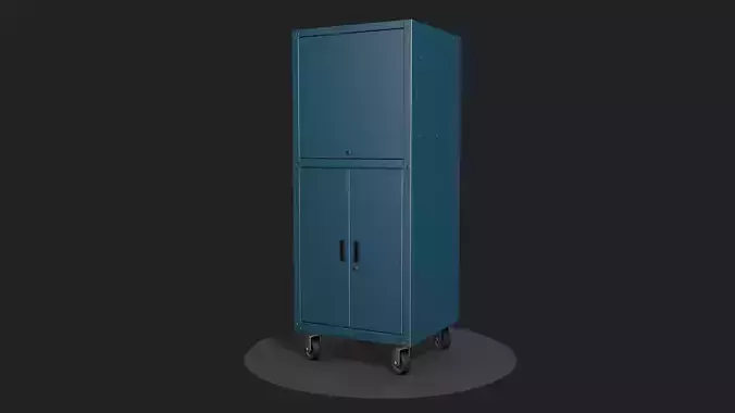 Garage Tools Storage Cabinet 3D model