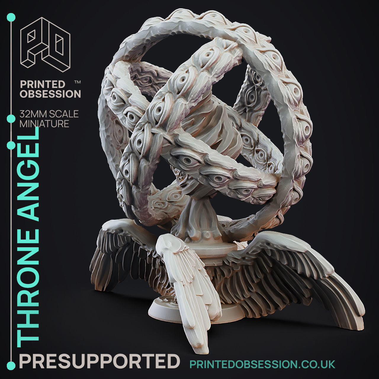 Throne - Celestial - 3d Printable Miniature 3D print model_1