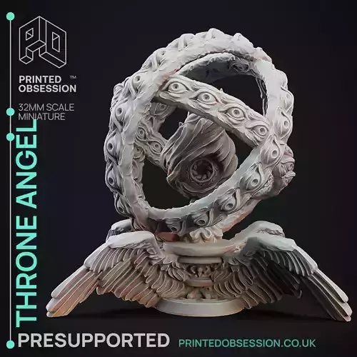 Throne - Celestial - 3d Printable Miniature