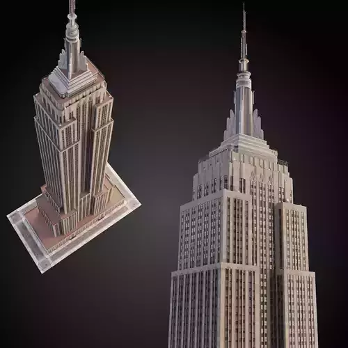 Empire State Building 3D model