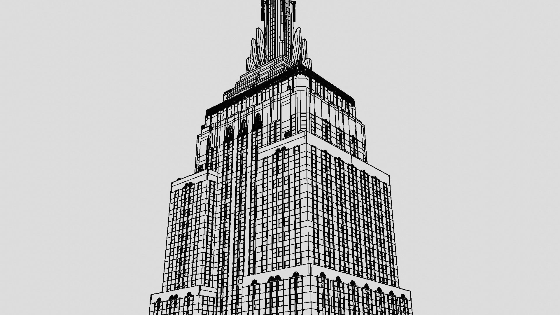 Empire State Building 3D model_19