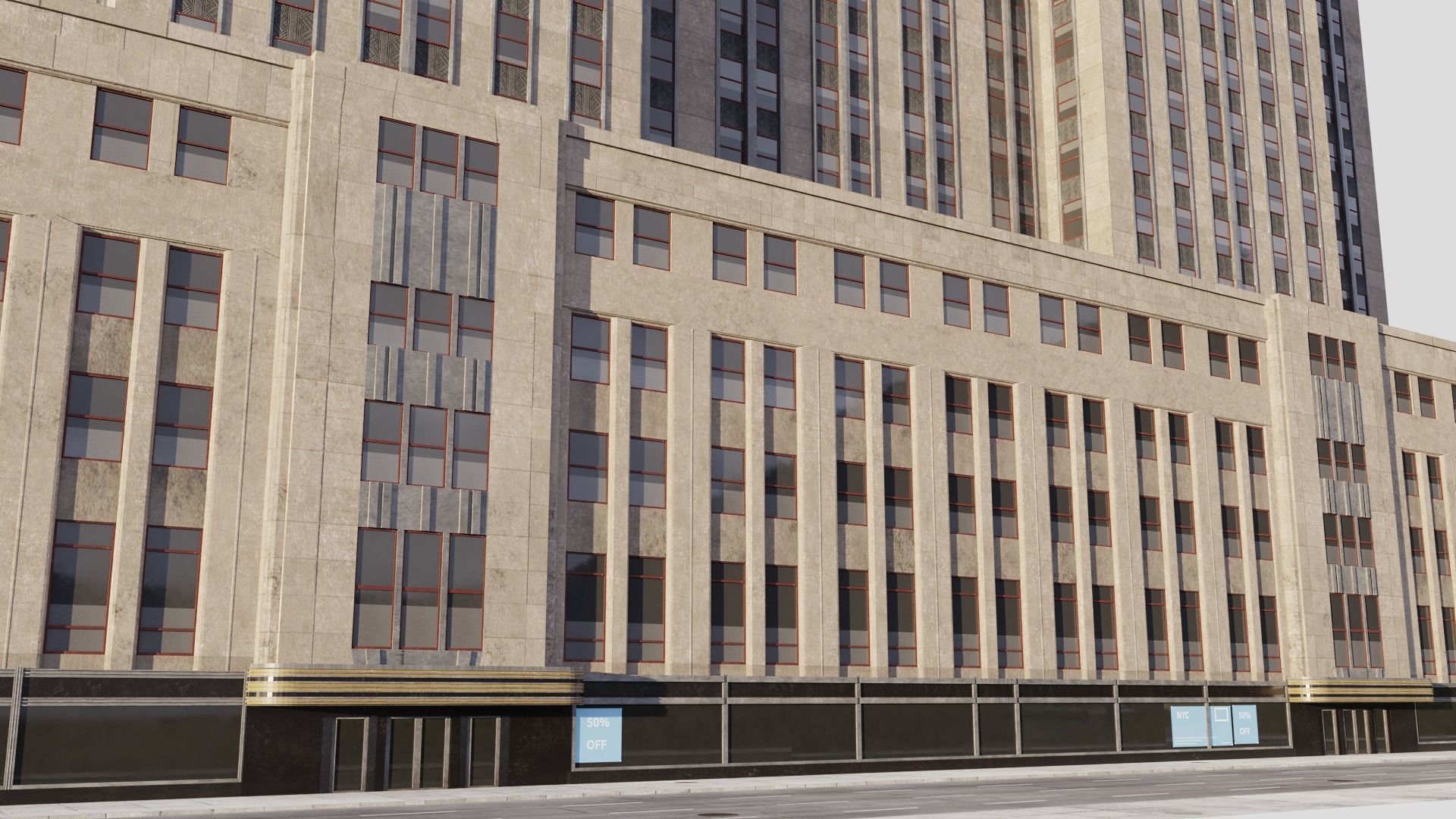 Empire State Building 3D model_9