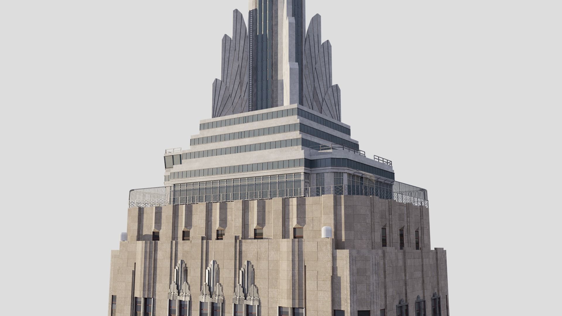 Empire State Building 3D model_4