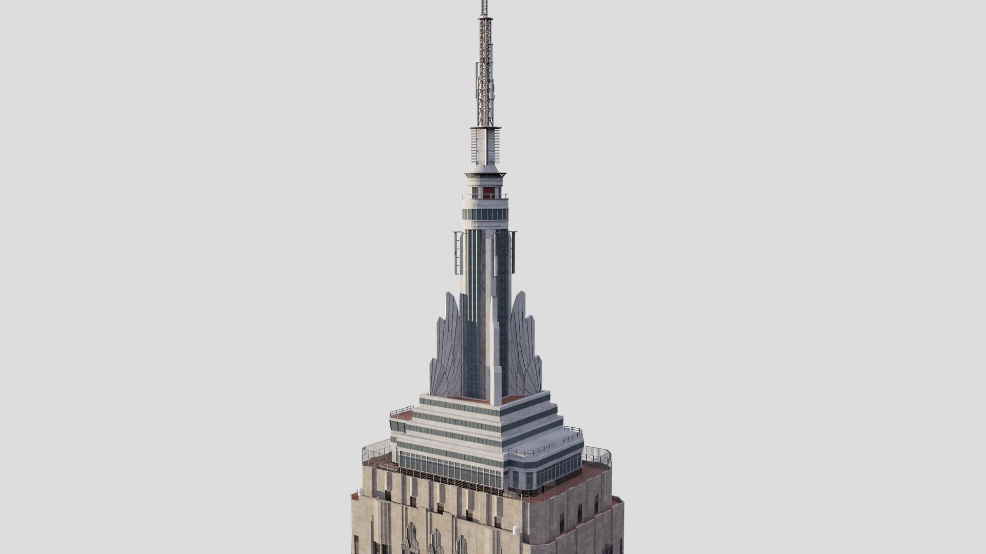 Empire State Building 3D model_5