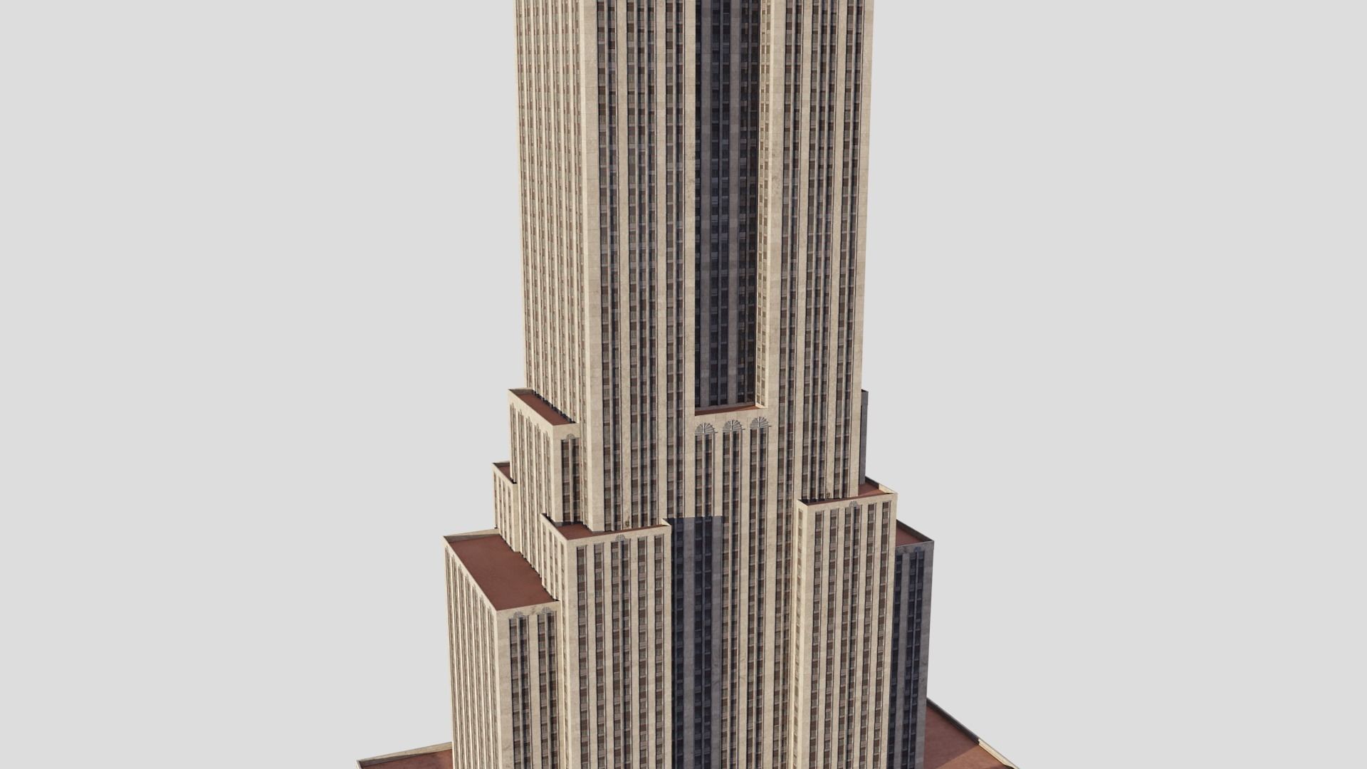 Empire State Building 3D model_7