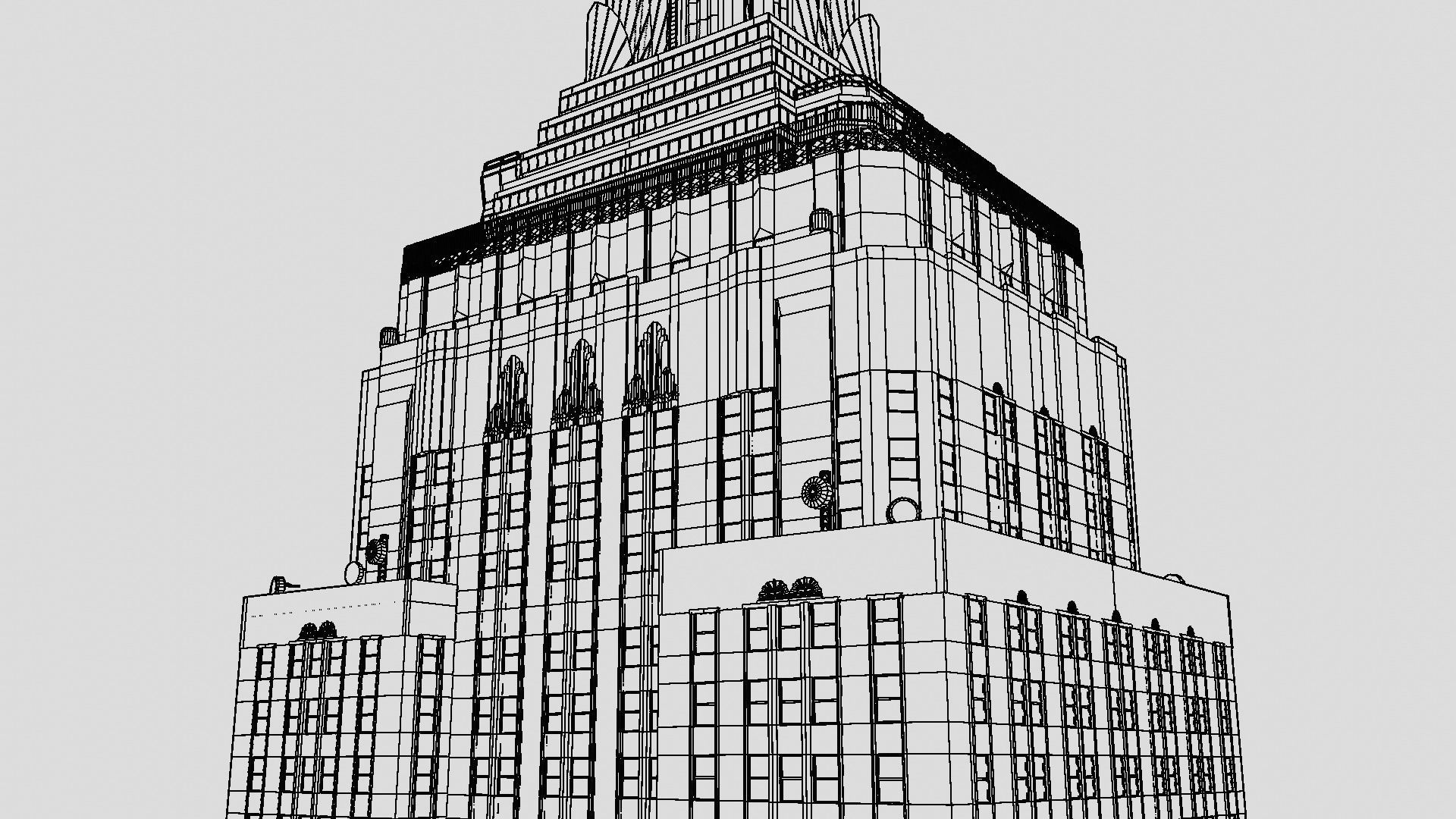 Empire State Building 3D model_21