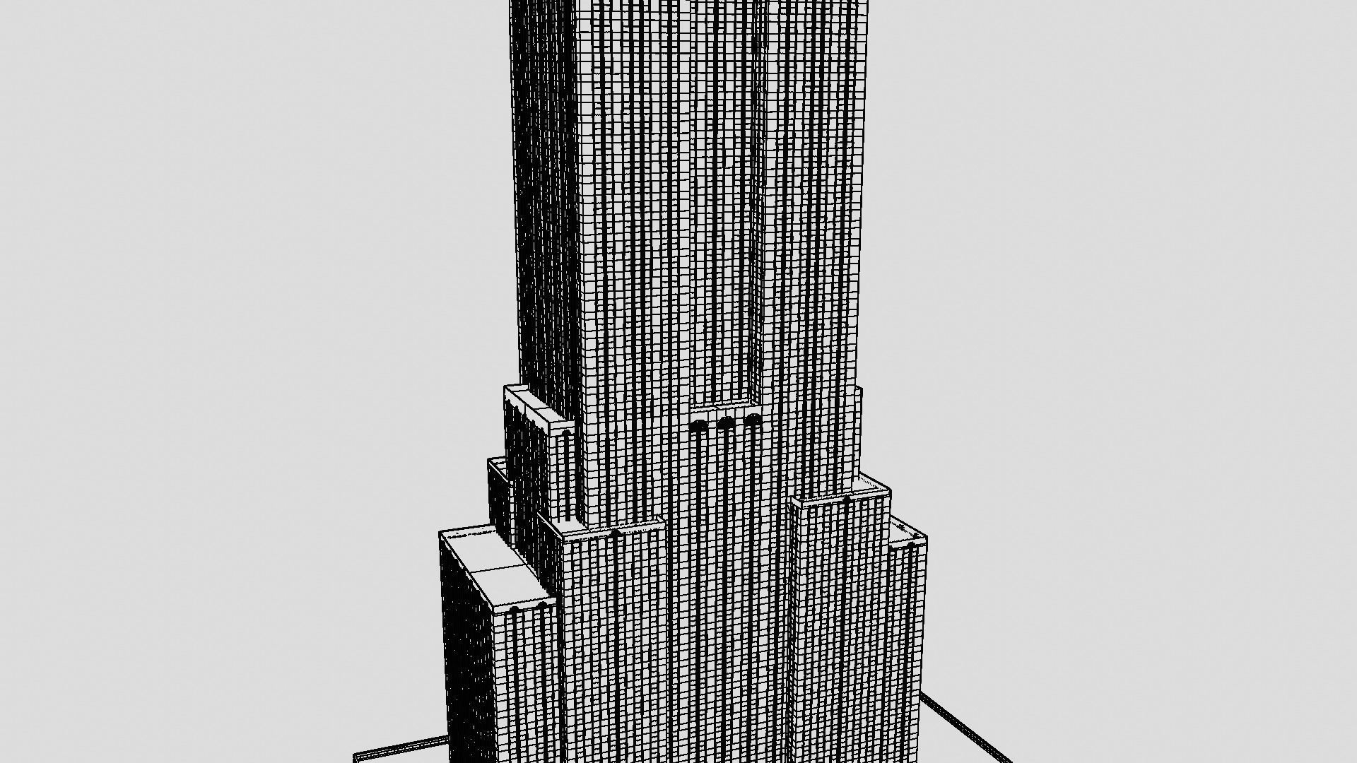 Empire State Building 3D model_24