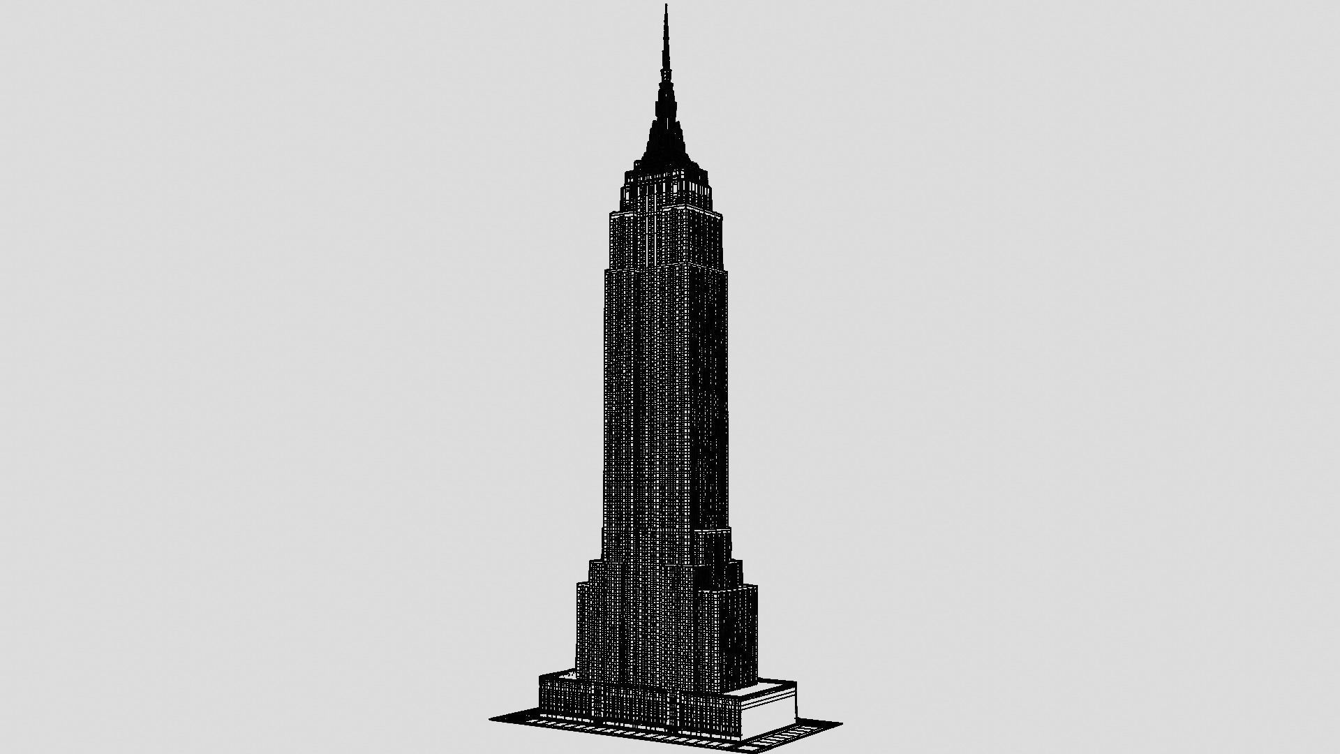 Empire State Building 3D model_20