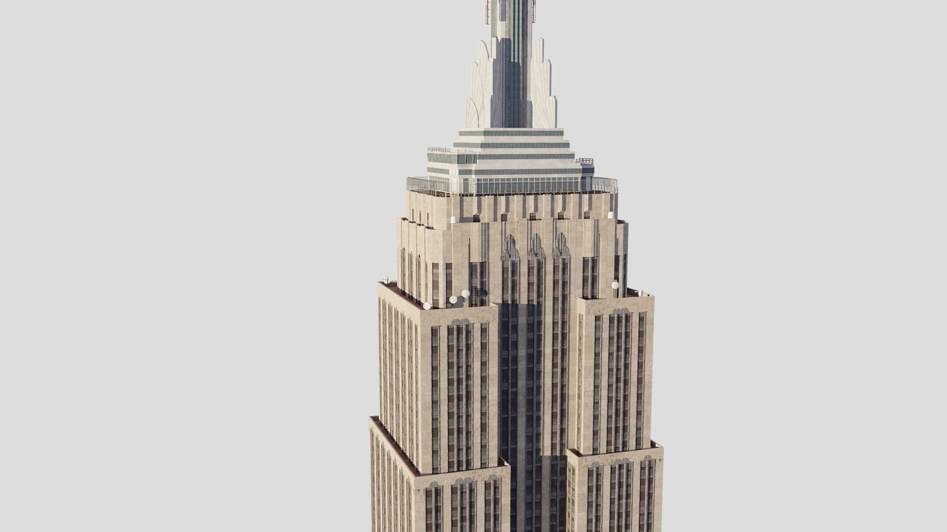 Empire State Building 3D model_6