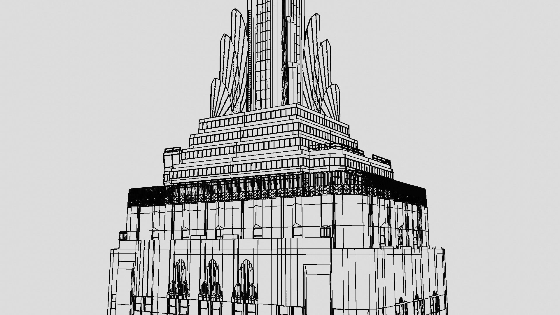 Empire State Building 3D model_22