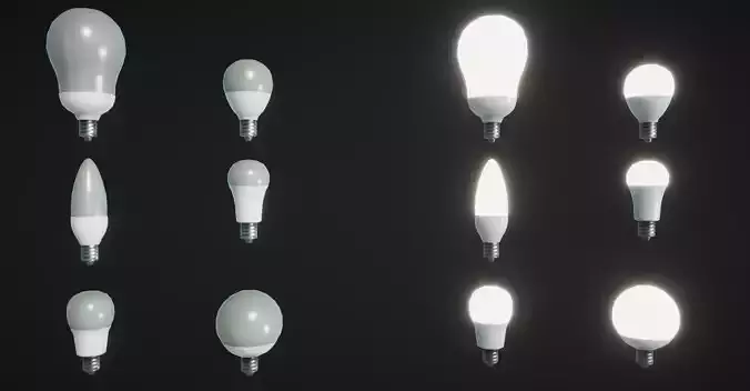Modern LED Lightbulb Pack