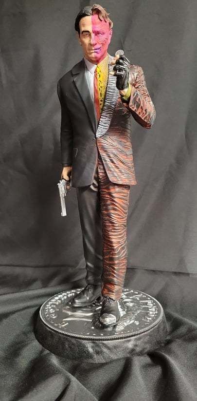 Two Face Batman forever 3D print model_16