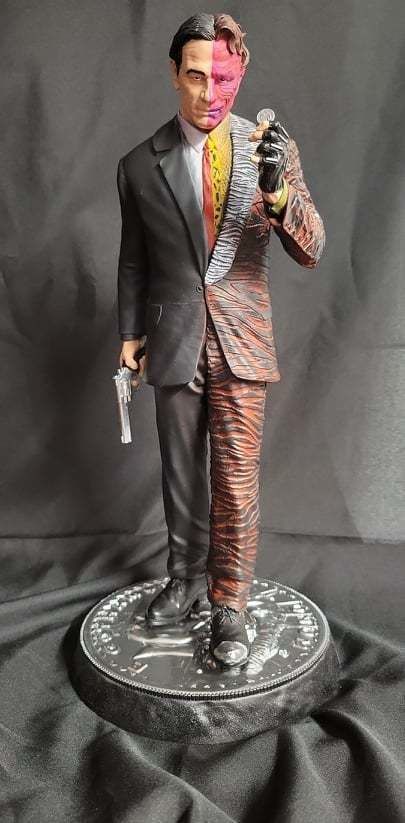 Two Face Batman forever 3D print model_15