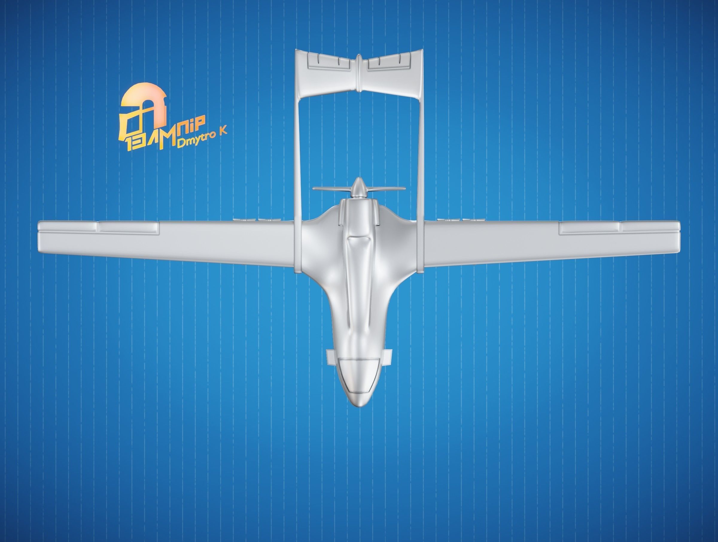 Bayraktar TB2 UAV 3D print model_10