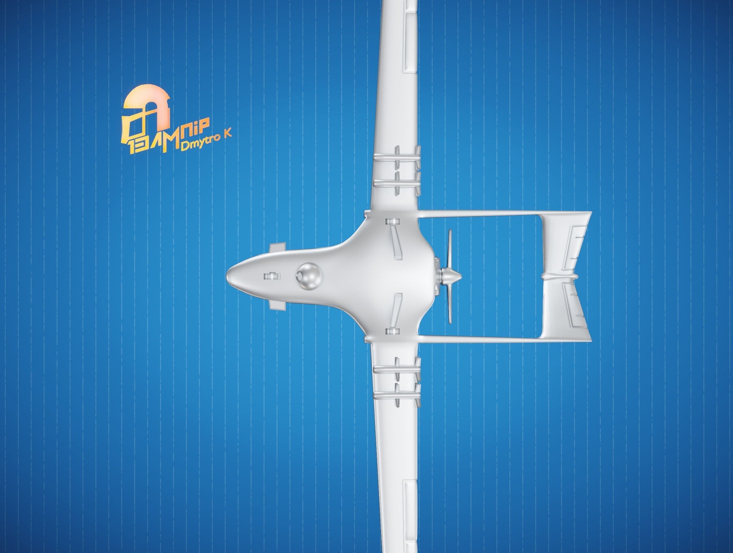 Bayraktar TB2 UAV 3D print model_15