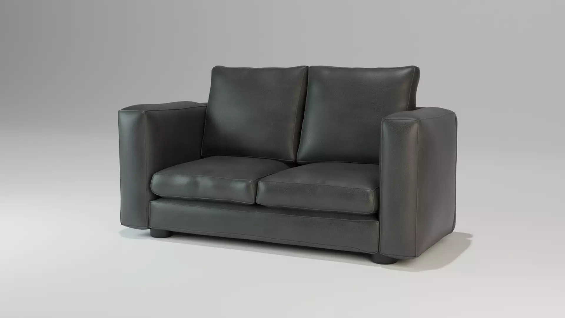 Leather Sofa 3D model
