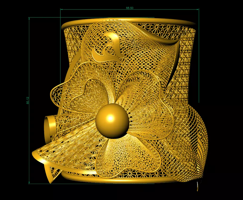 Turkish Bangle 3D print model_0