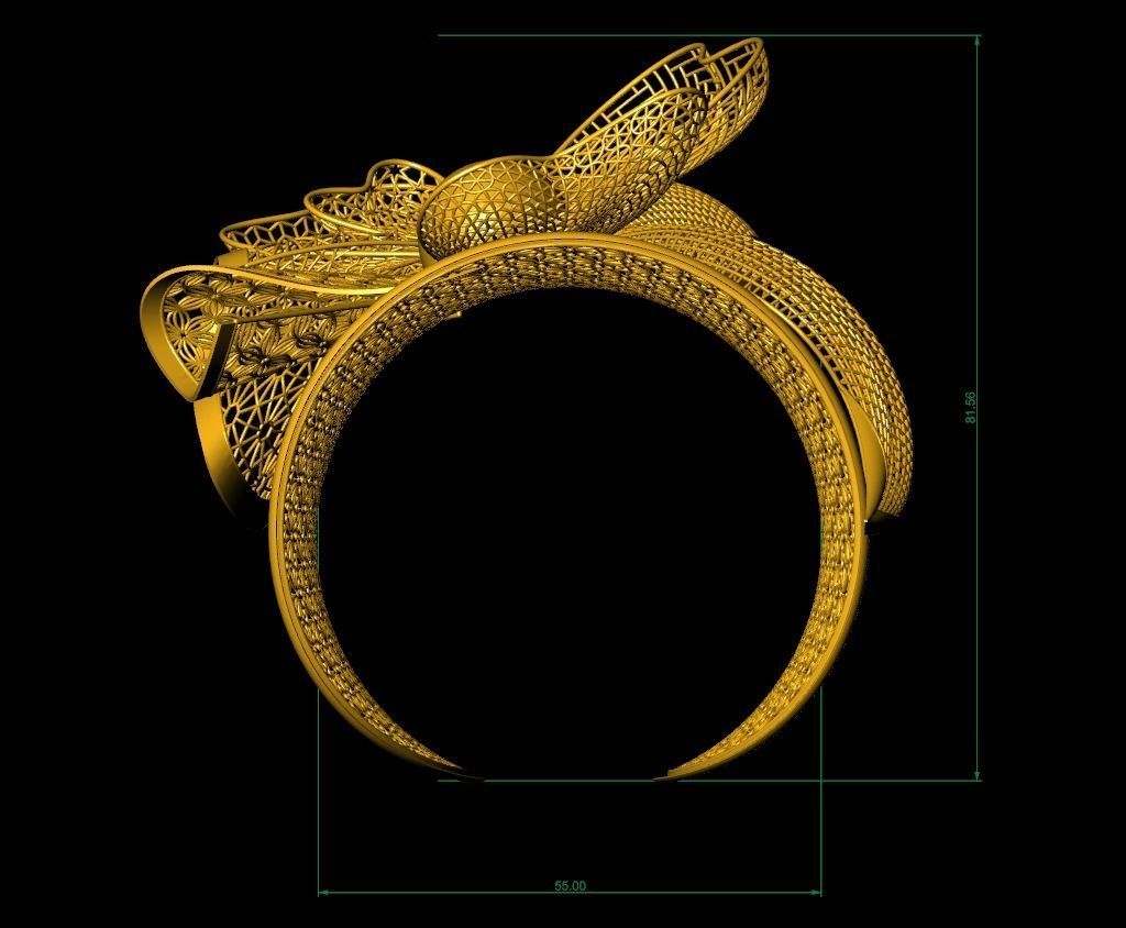Turkish Bangle 3D print model_1